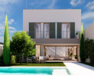 Exterior view of Single-family semi-detached for sale in  Palma de Mallorca  with Air Conditioner, Heating and Private garden