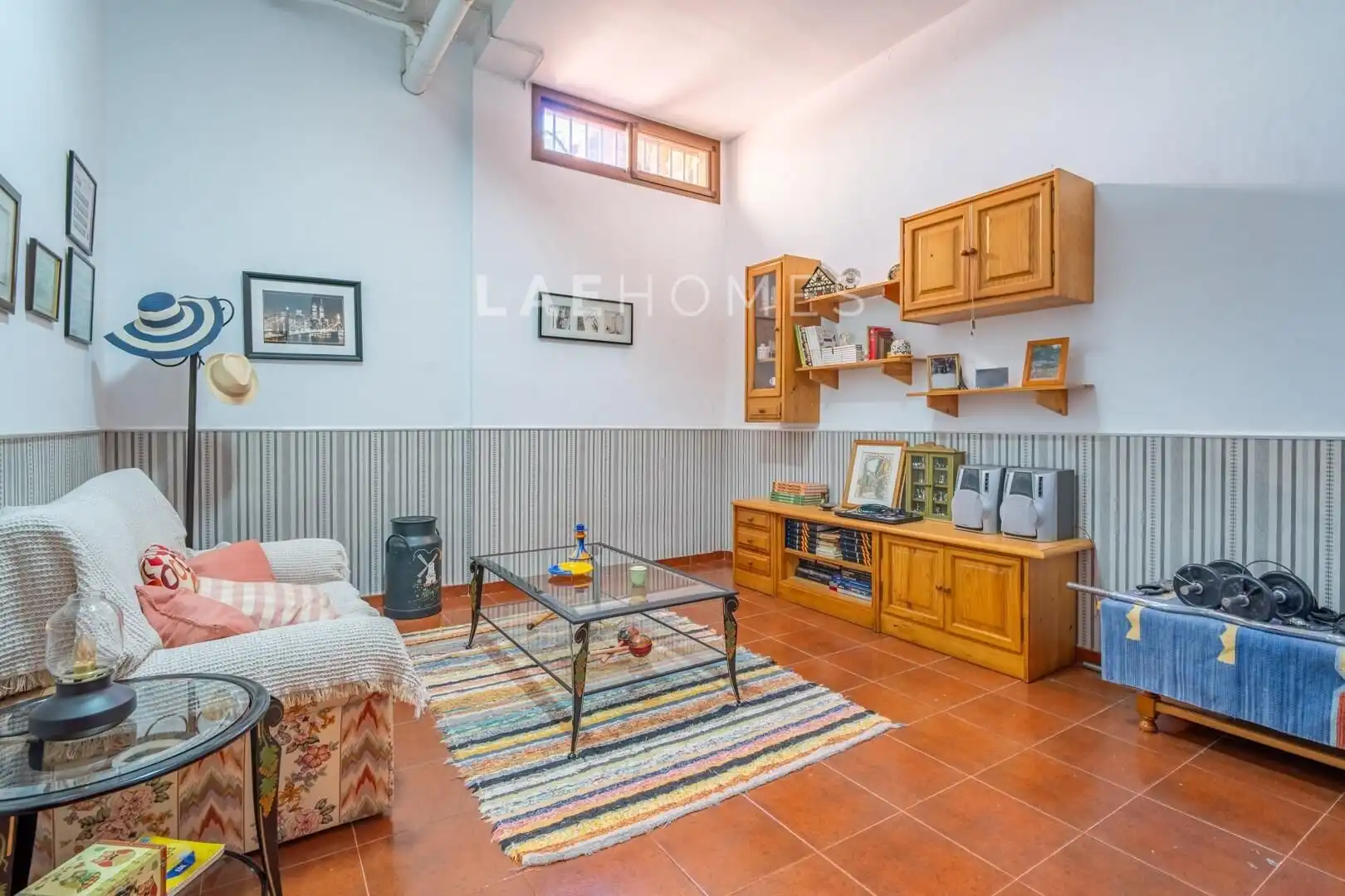 Sala d'estar de Casa adosada en venda en Málaga amb Aire condicionat, Calefacció i Terrassa