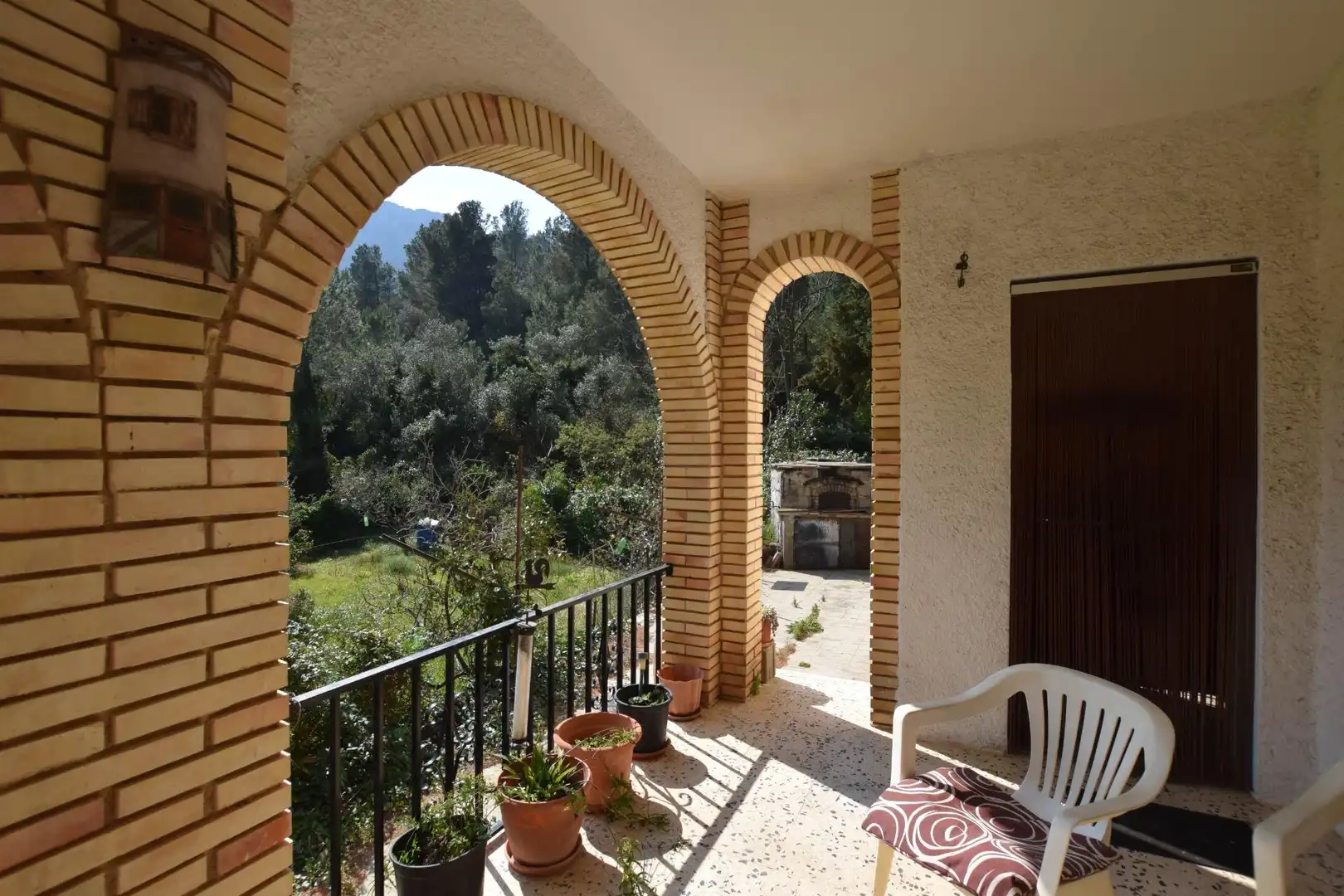 Terrassa de Casa o xalet en venda en Alfara de Carles amb Terrassa, Traster i Piscina