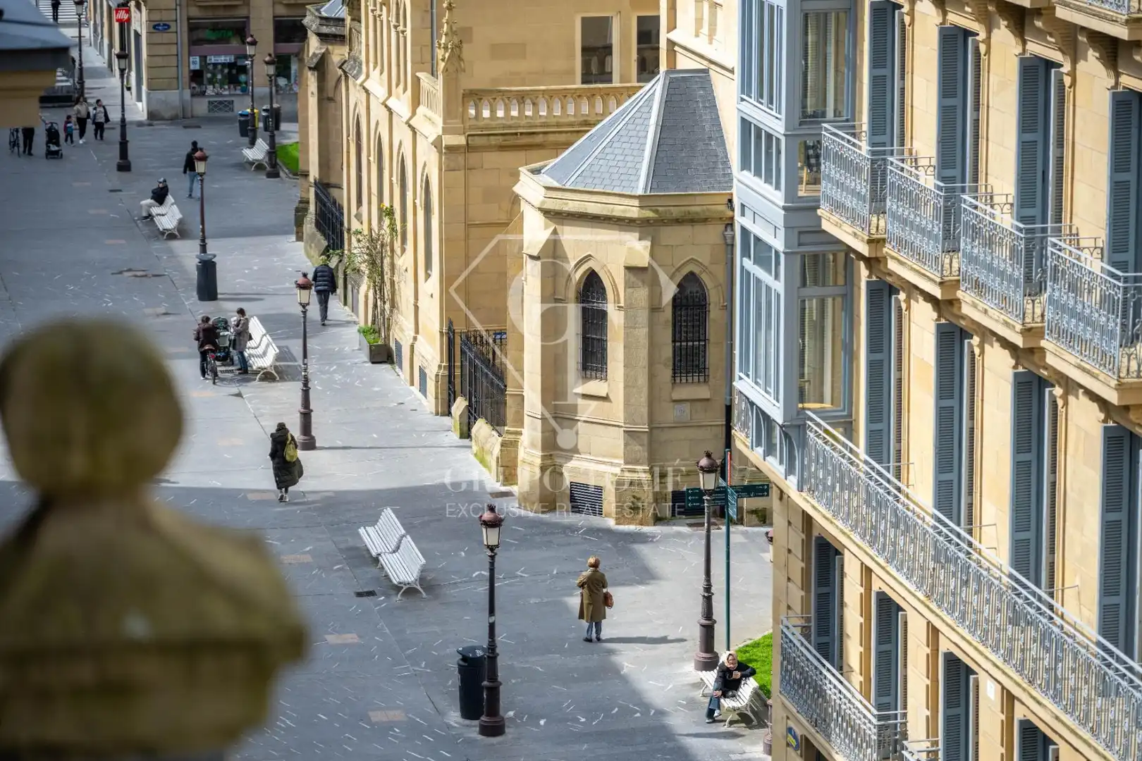 Vista exterior de Piso en venta en Donostia - San Sebastián  con Calefacción y Balcón