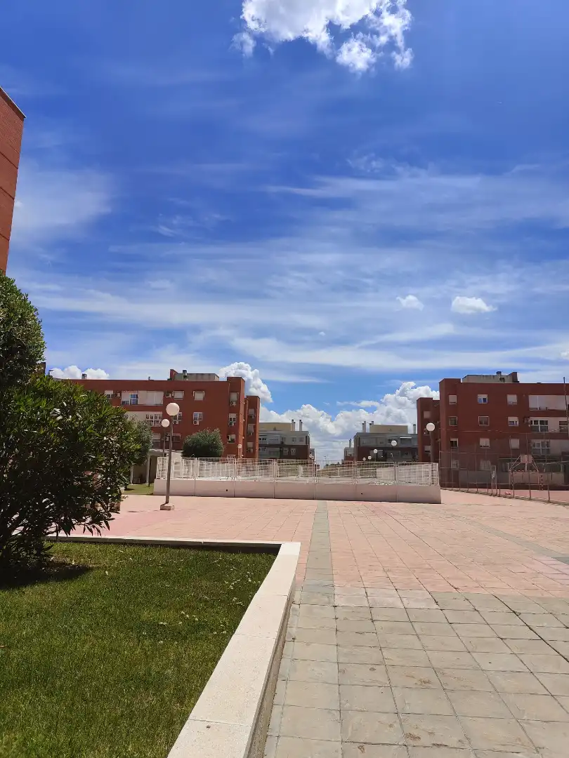 Exterior view of Flat for sale in Valdemoro  with Air Conditioner, Heating and Private garden
