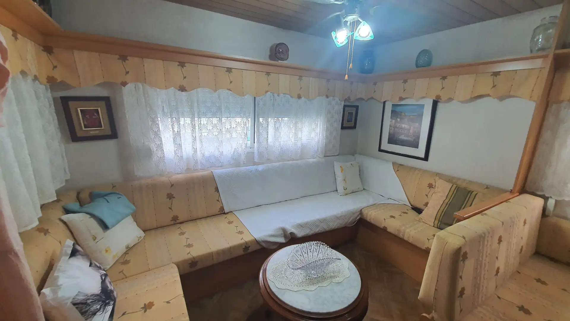 Sala d'estar de Casa o xalet en venda en Gualba amb Aire condicionat, Calefacció i Jardí privat