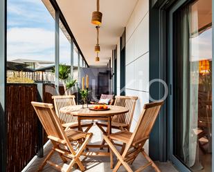 Terrace of Apartment to rent in  Barcelona Capital  with Air Conditioner, Terrace and Furnished