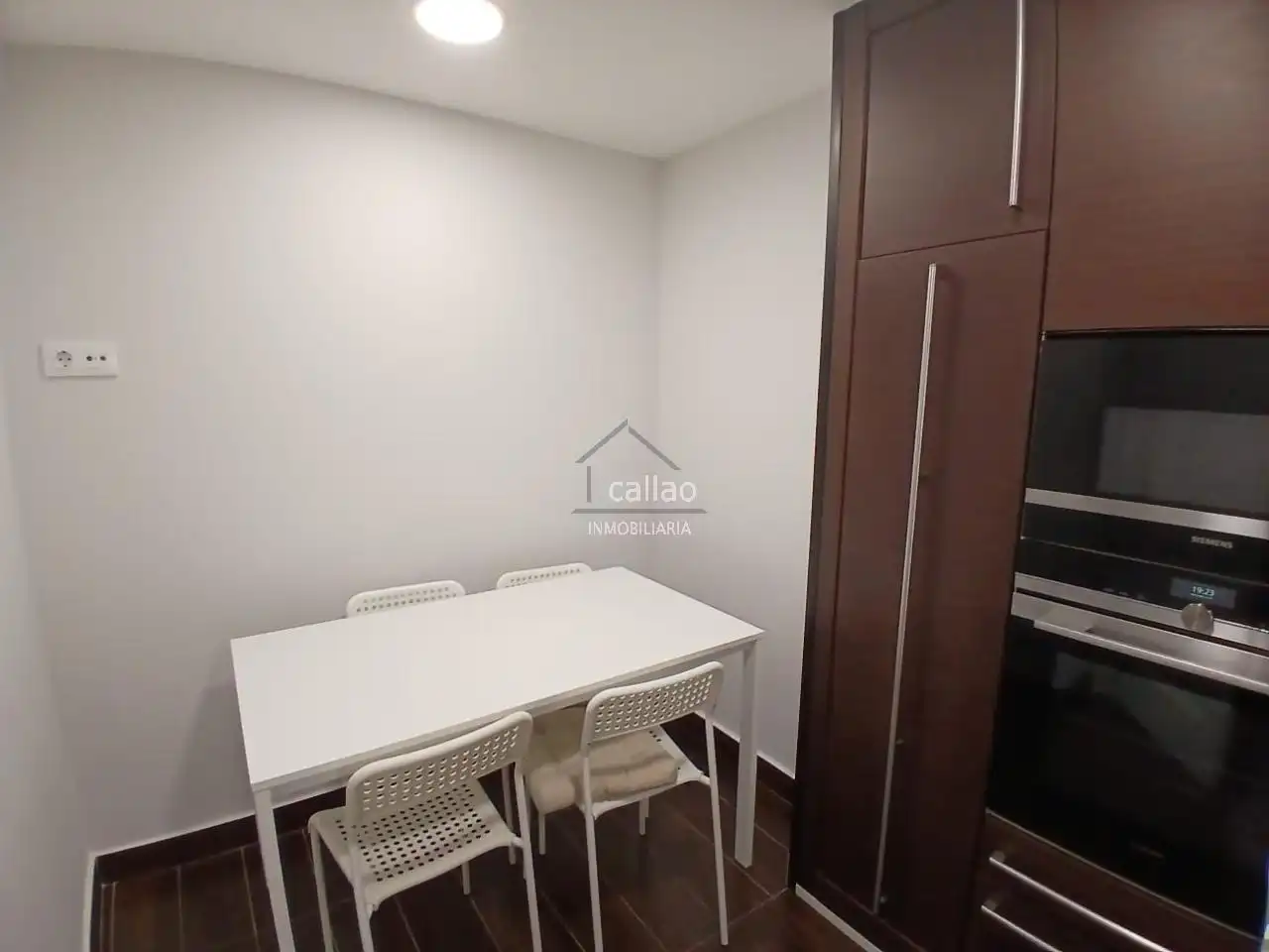 Kitchen of Flat for rent in Ferrol  with Heating, Storage room and Furnished
