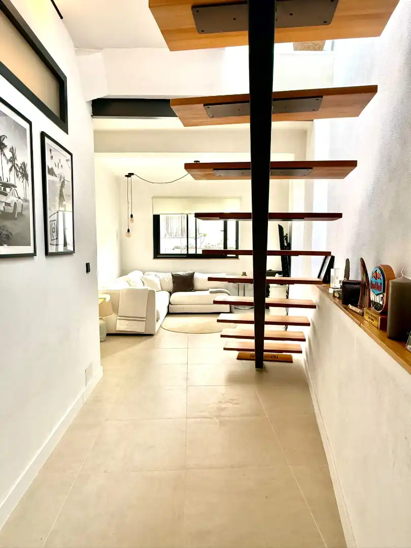 Sala d'estar de Casa adosada de lloguer en Tarifa ciudad