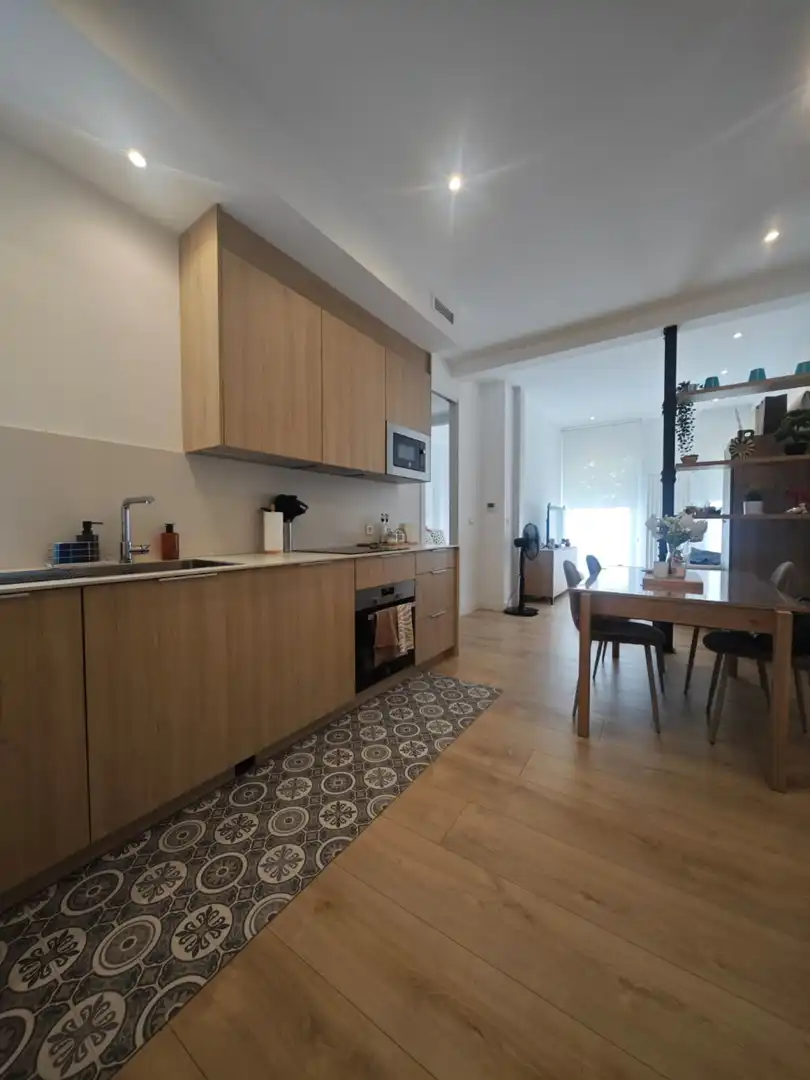 Kitchen of Flat for sale in Madrid  with Air Conditioner, Heating and Furnished