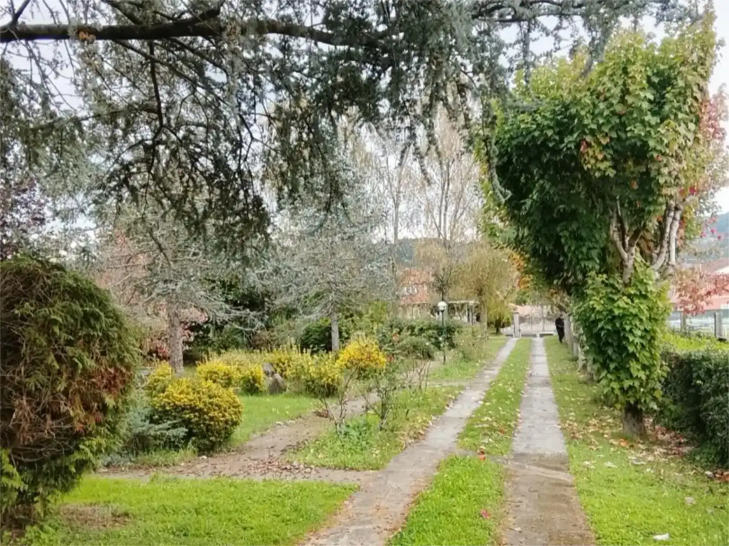 Jardí de Casa o xalet en venda en Pontevedra Capital  amb Jardí privat, Traster i Piscina