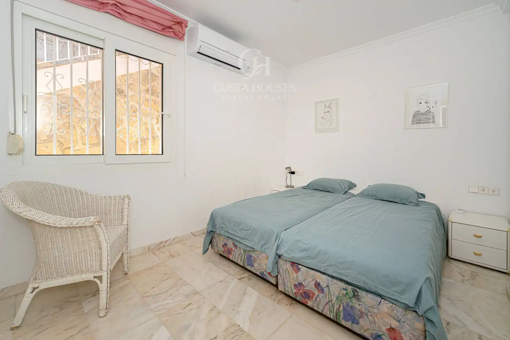 Bedroom of Houses for sale in Dénia  with Air Conditioner, Heating and Private garden