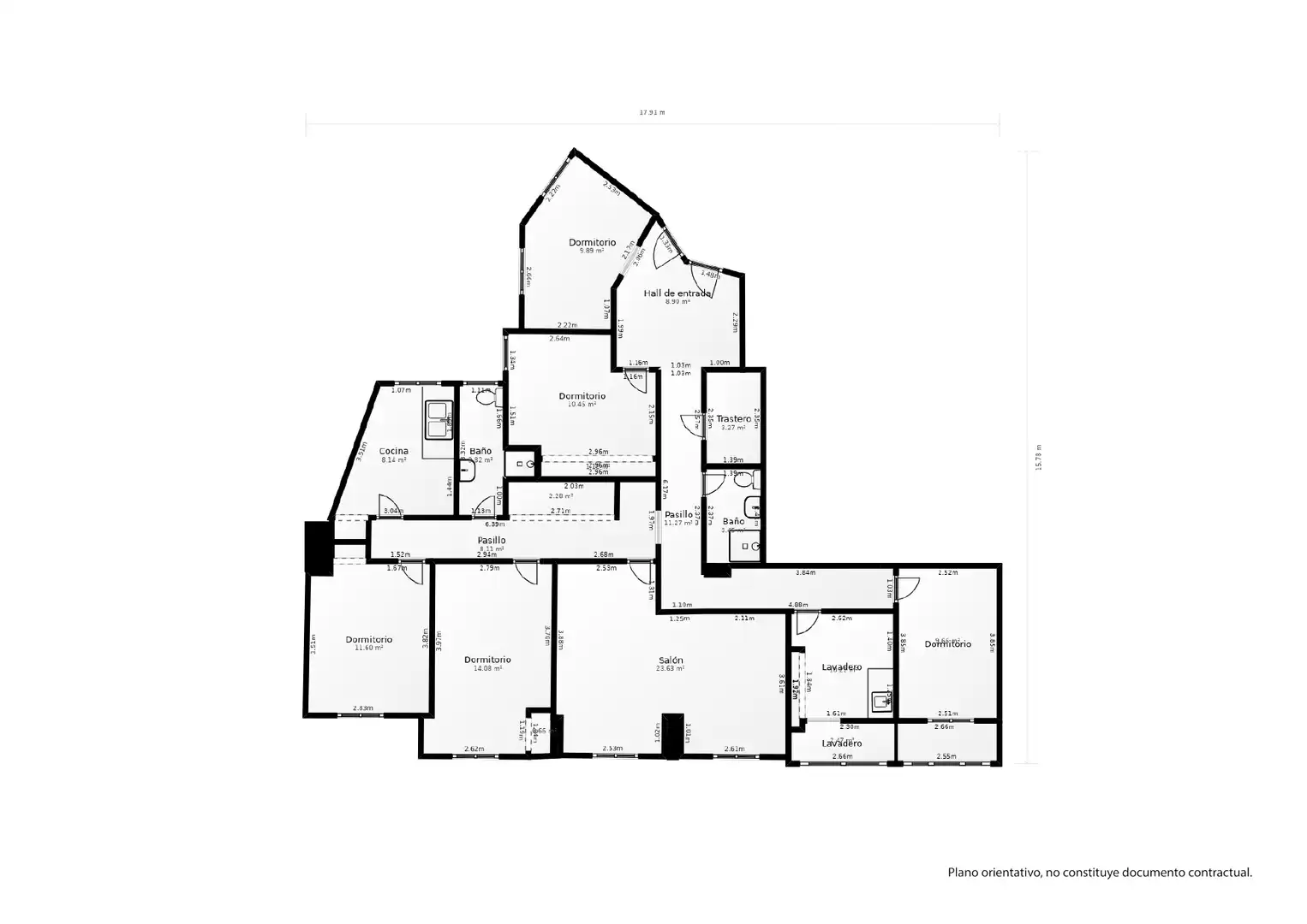 Flat for sale in Calle Vargas, Cuatro Caminos