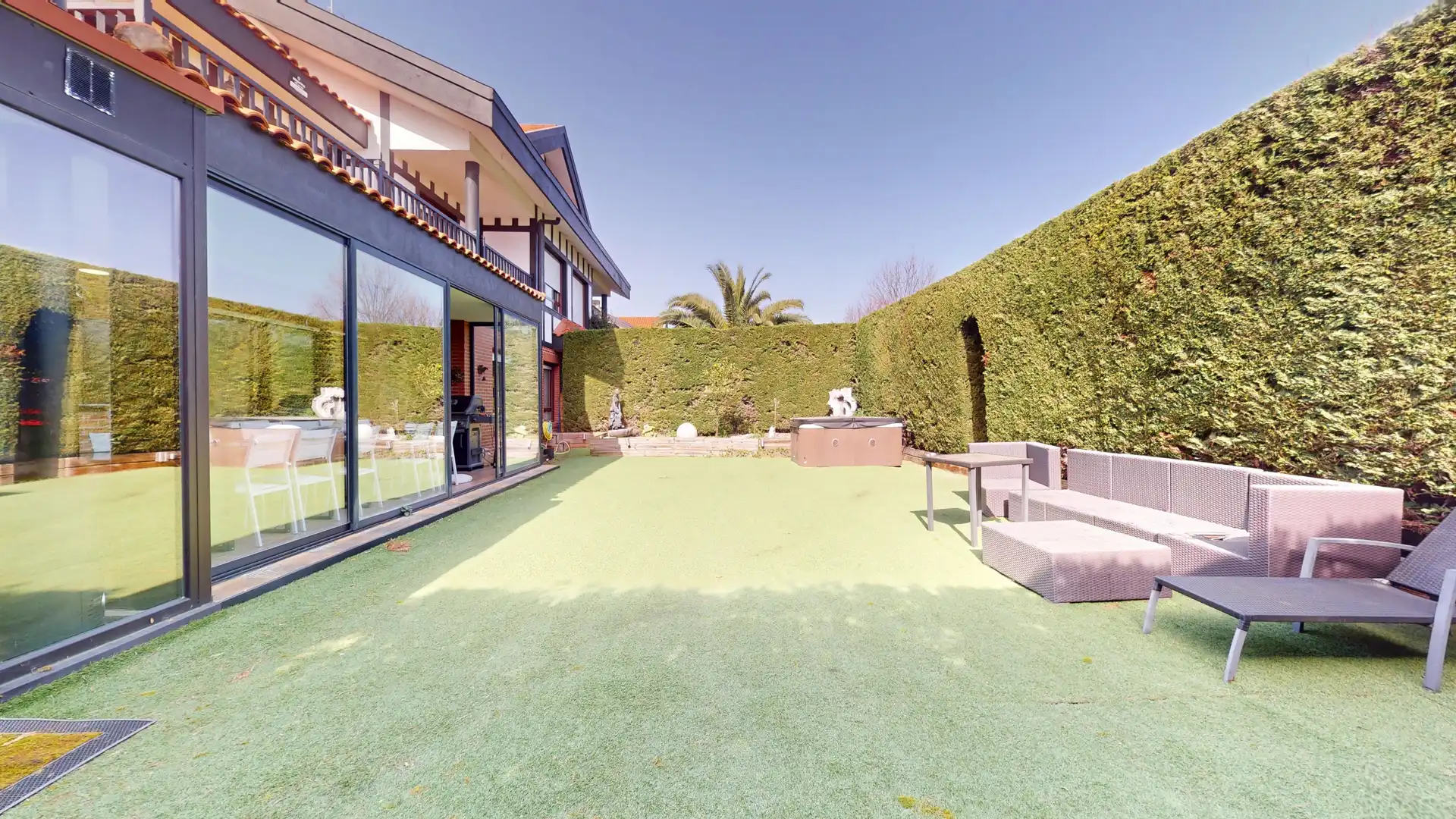 Jardín de Casa adosada en venta en Barrika con Terraza y Trastero