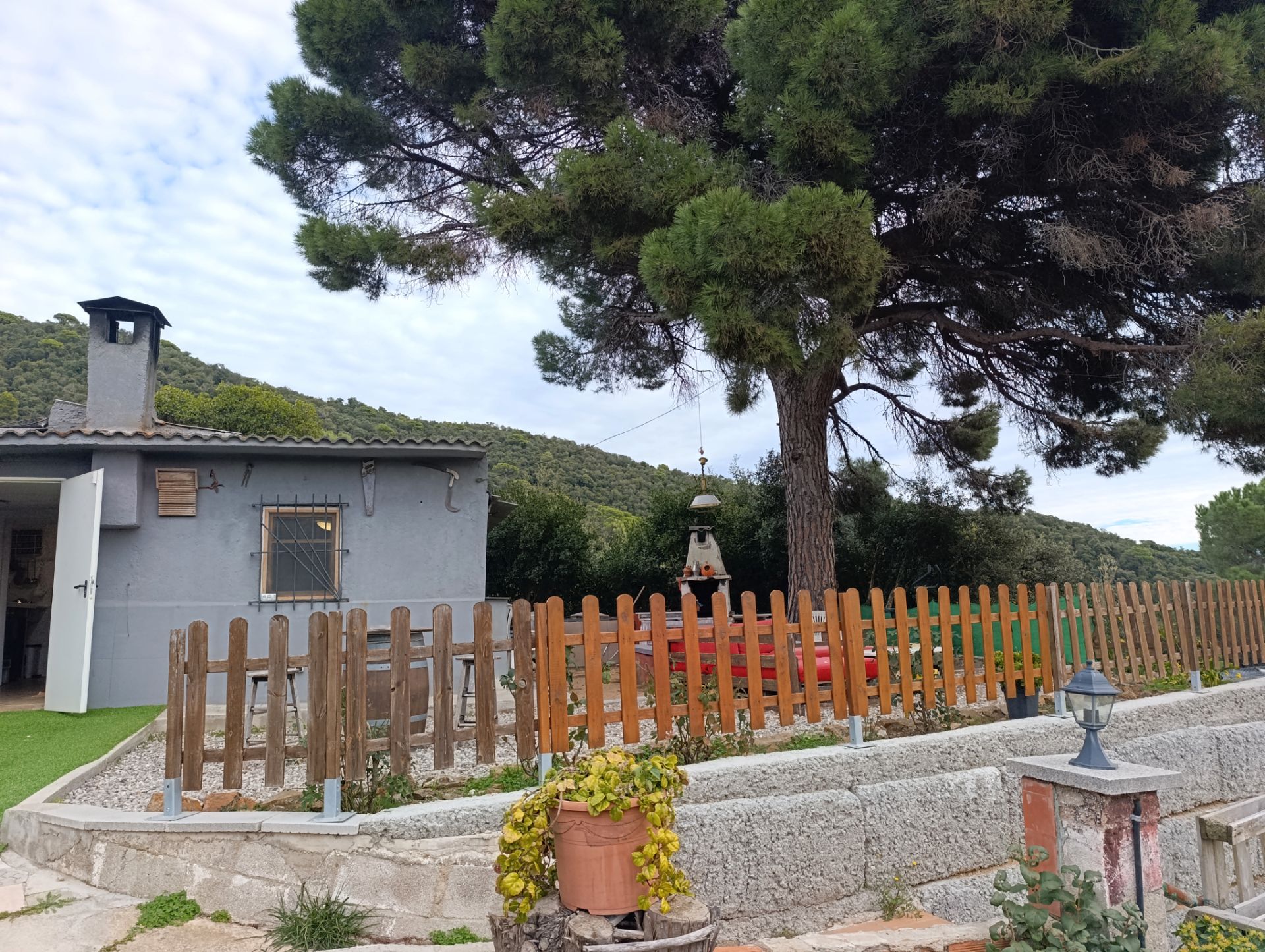 Jardí de Casa o xalet en venda en Sant Cebrià de Vallalta amb Jardí privat i Alarma