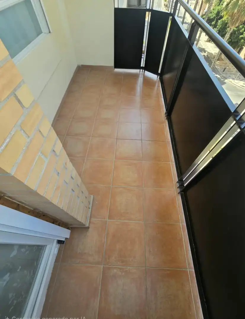 Kitchen of Flat for sale in Málaga  with Air Conditioner, Terrace and Storage room