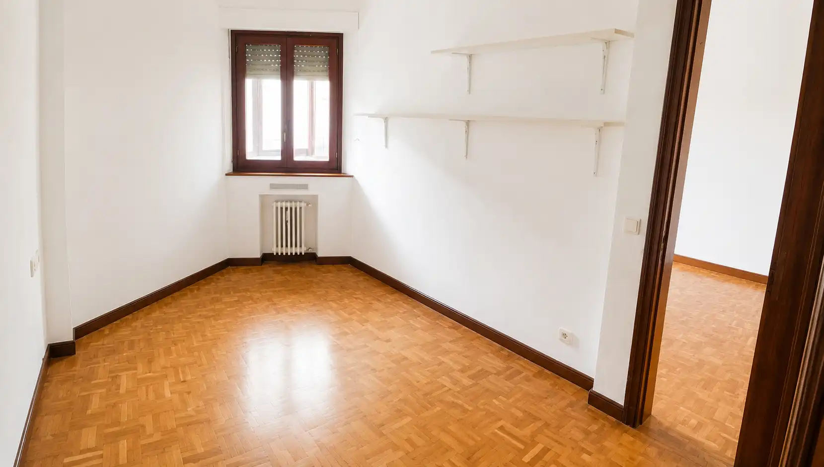 Dormitori de Pis de lloguer en Madrid amb Aire condicionat, Calefacció i Parquet