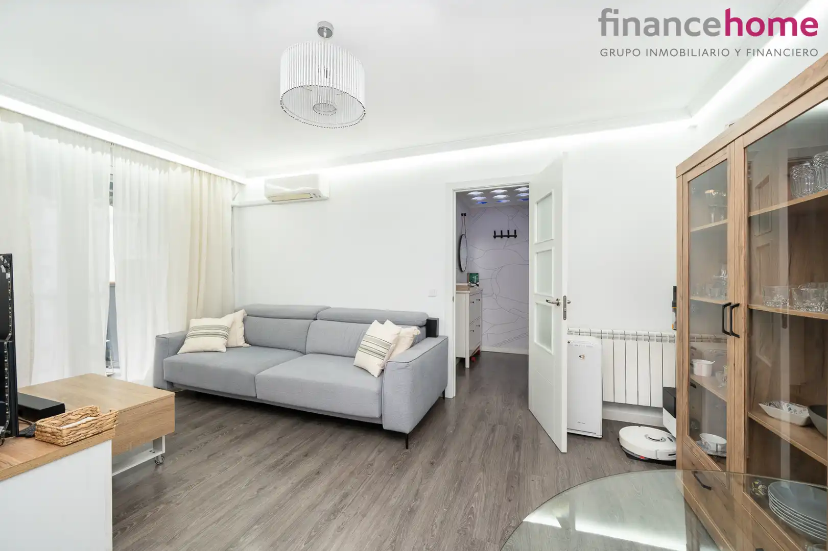 Living room of Flat for sale in Móstoles  with Air Conditioner, Heating and Terrace