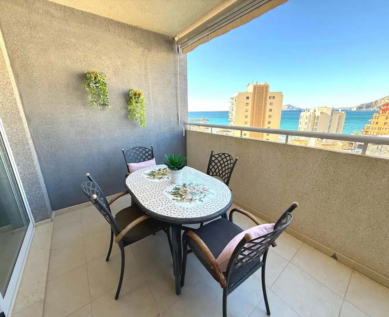 Terrace of Apartments for sale in Calpe / Calp  with Air Conditioner, Heating and Private garden