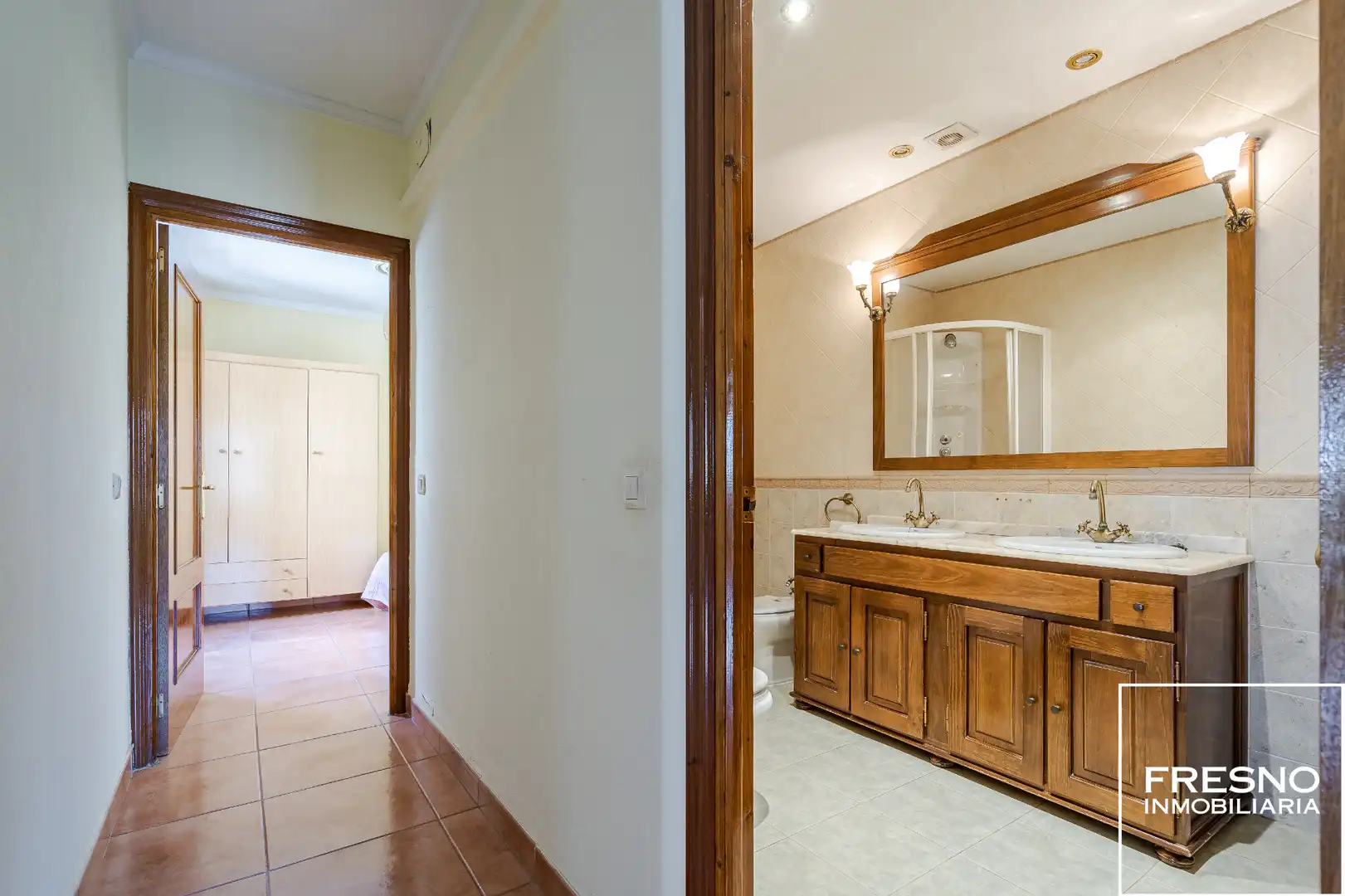 Baño de Casa adosada en venta en Yepes con Aire acondicionado, Calefacción y Trastero