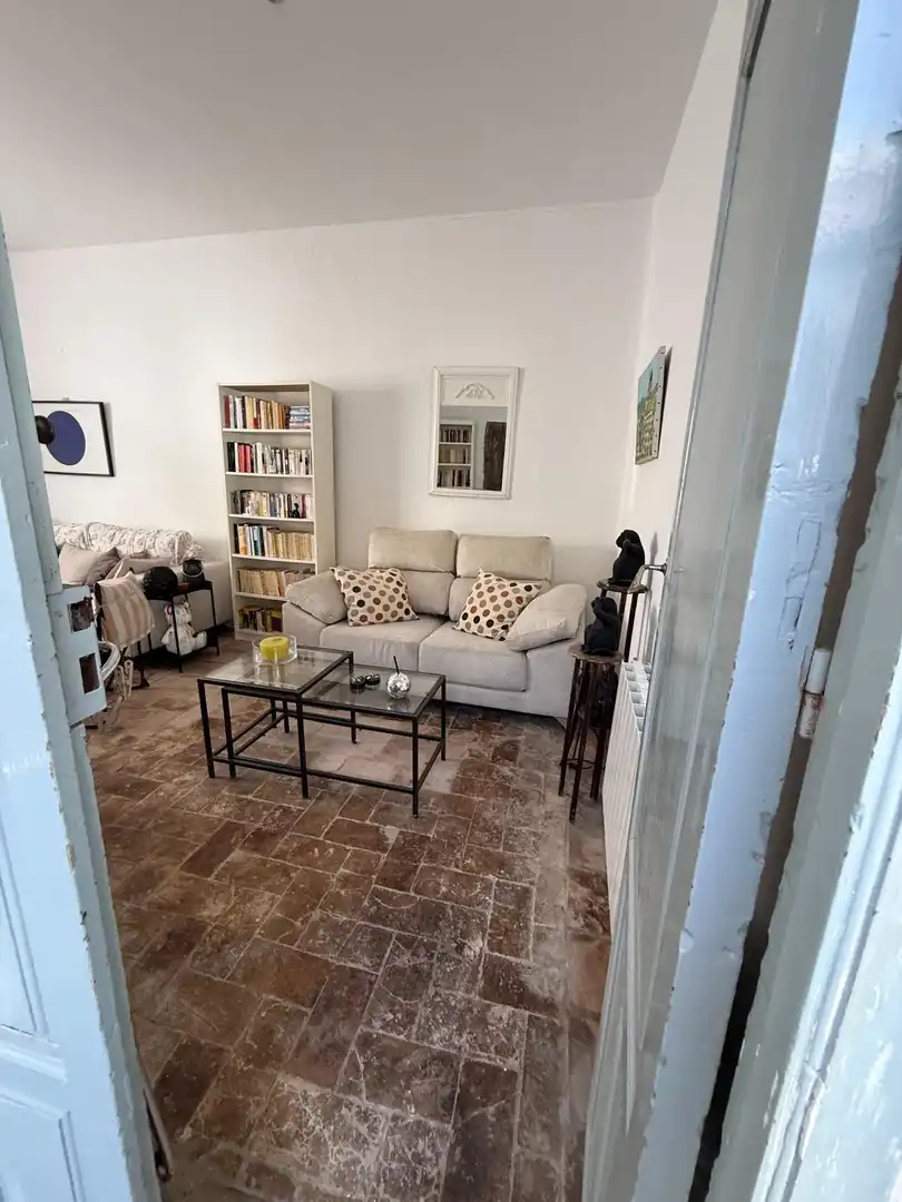 Sala d'estar de Casa o xalet en venda en Chimeneas amb Aire condicionat, Calefacció i Jardí privat