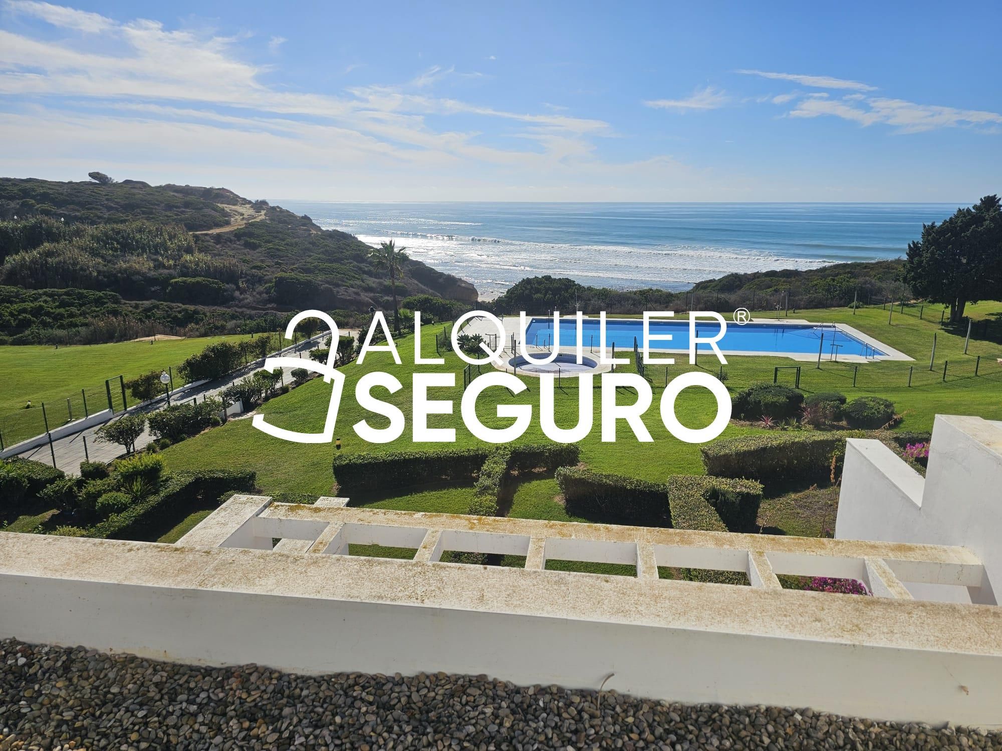 Jardín de Casa o chalet de alquiler en Conil de la Frontera con Calefacción, Terraza y Piscina