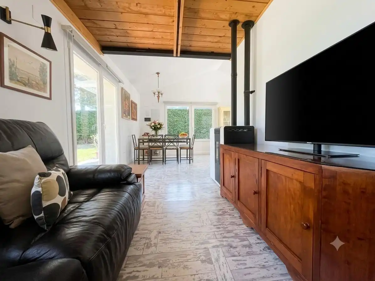 Sala de estar de Casa o chalet en venta en El Espinar con Calefacción y Terraza
