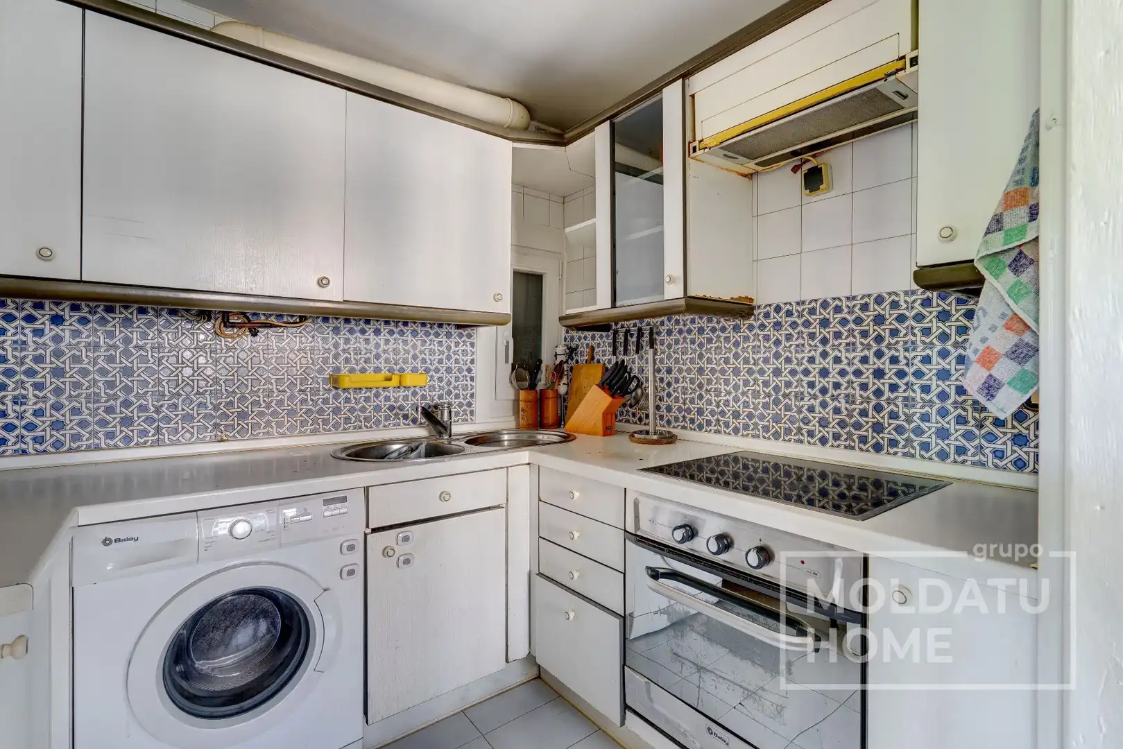 Küche von Wohnung zum Verkauf in Donostia - San Sebastián  mit Heizung, Terrasse und Abstellraum