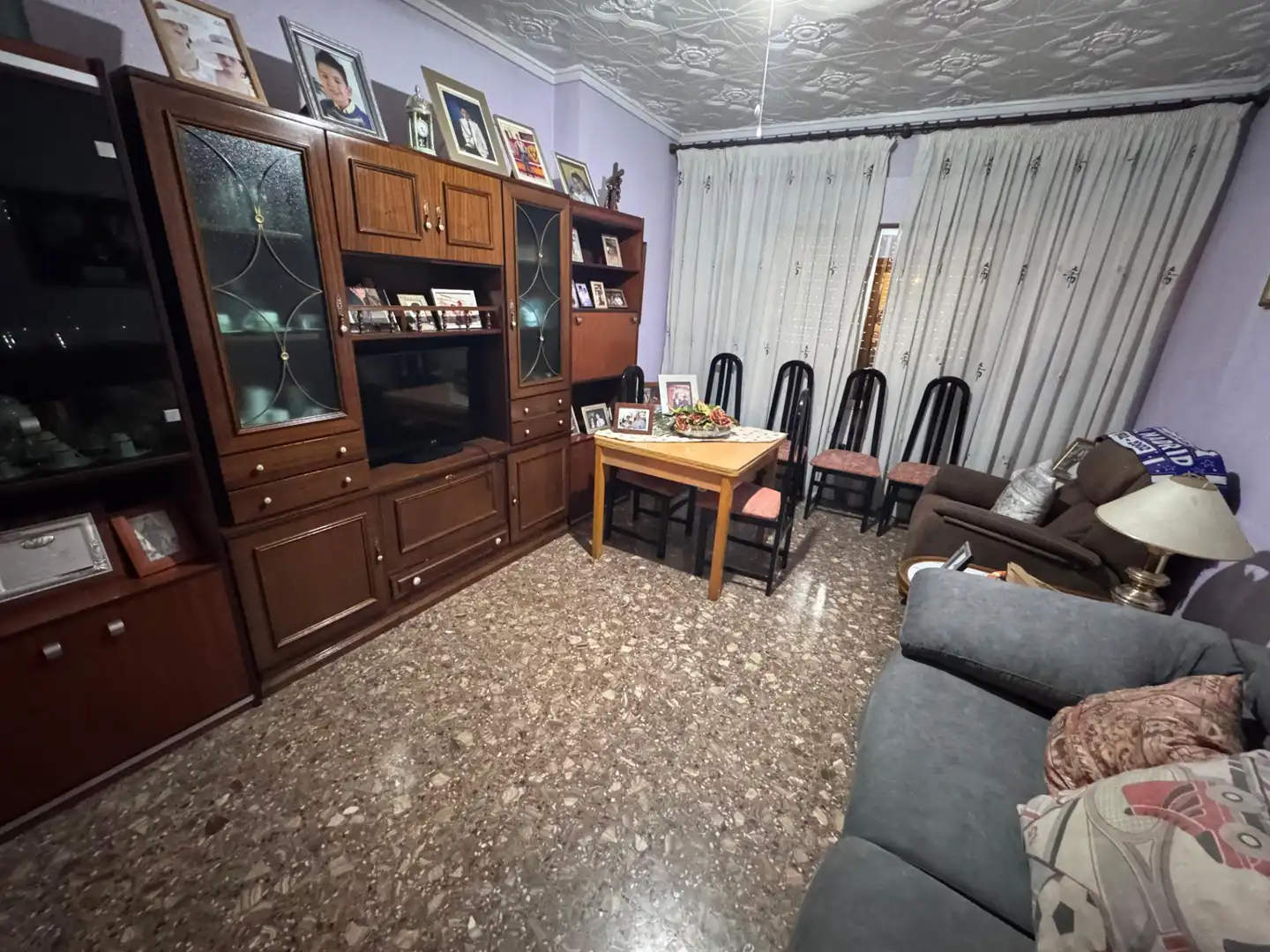Living room of Houses for sale in Petrer  with Furnished
