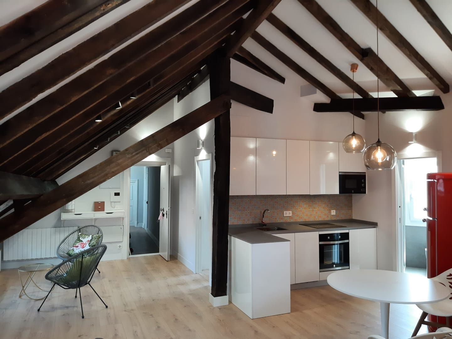 Cuina de Pis de lloguer en Bilbao  amb Calefacció