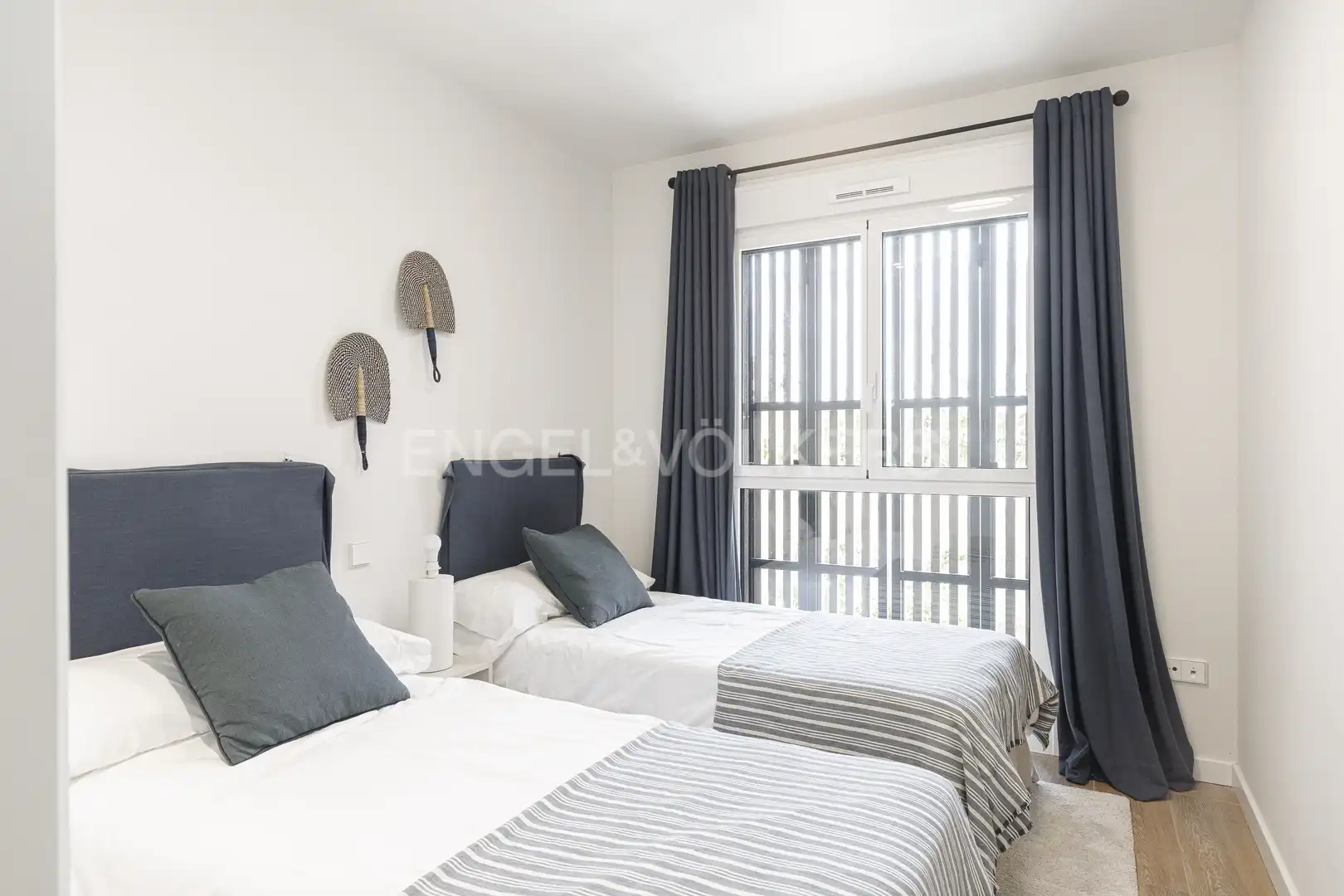 Dormitori de Apartament de lloguer en Boadilla del Monte amb Aire condicionat, Calefacció i Jardí privat