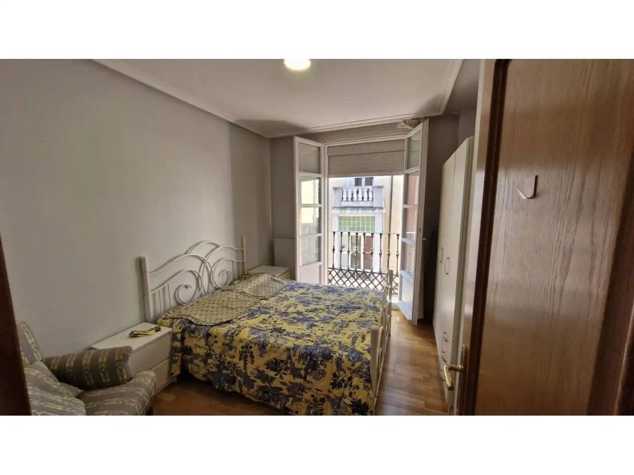 Schlafzimmer von Wohnung zur Miete in  Logroño mit Heizung, Parkett und Abstellraum
