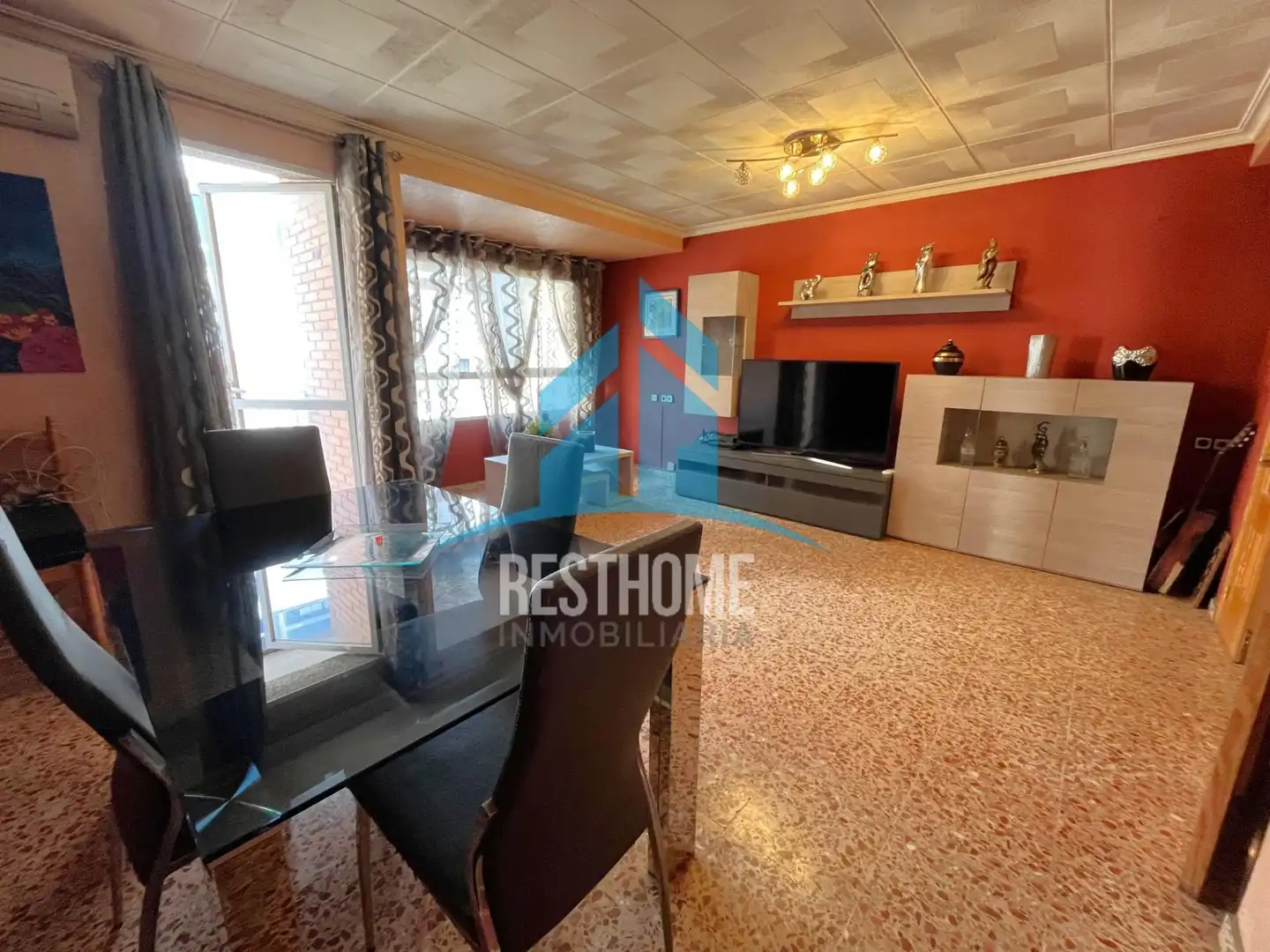 Exterior view of Detached homes for sale in Sueca  with Air Conditioner, Terrace and Furnished