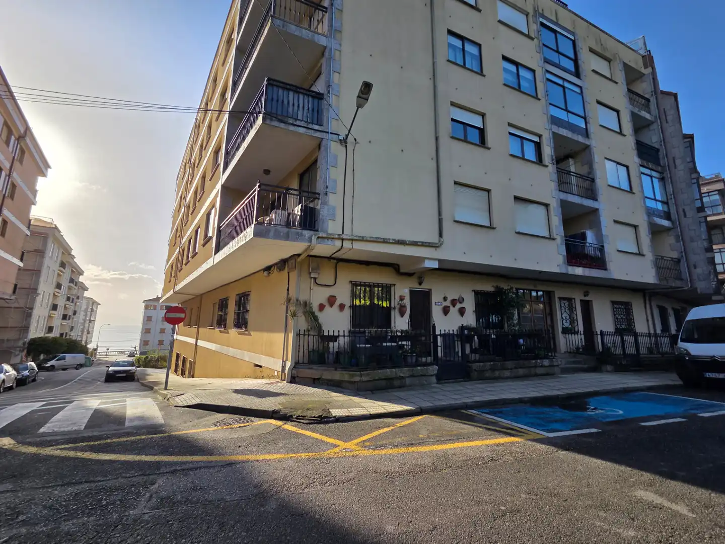 Außenansicht von Wohnungen zur Miete in Sanxenxo mit Terrasse, Möbliert und Ofen