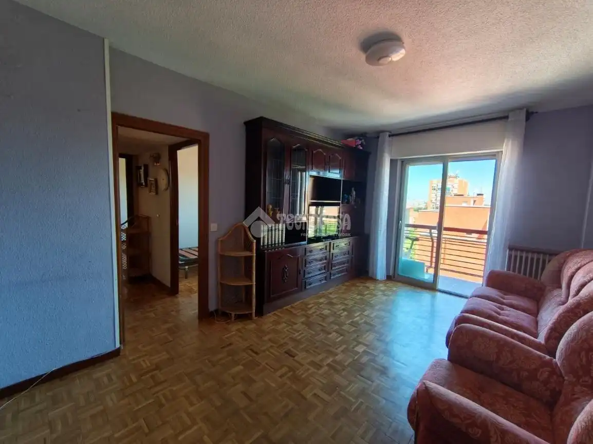 Sala de estar de Piso en venta en Madrid con Calefacción y Terraza