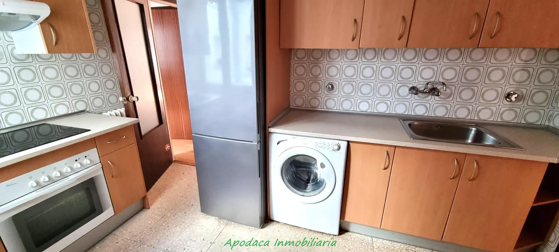Kitchen of Flat for rent in Bilbao   with Heating, Terrace and Furnished