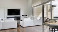 Wohnzimmer von Haus oder Chalet zum verkauf in  Barcelona Capital mit Klimaanlage, Terrasse und Schwimmbad