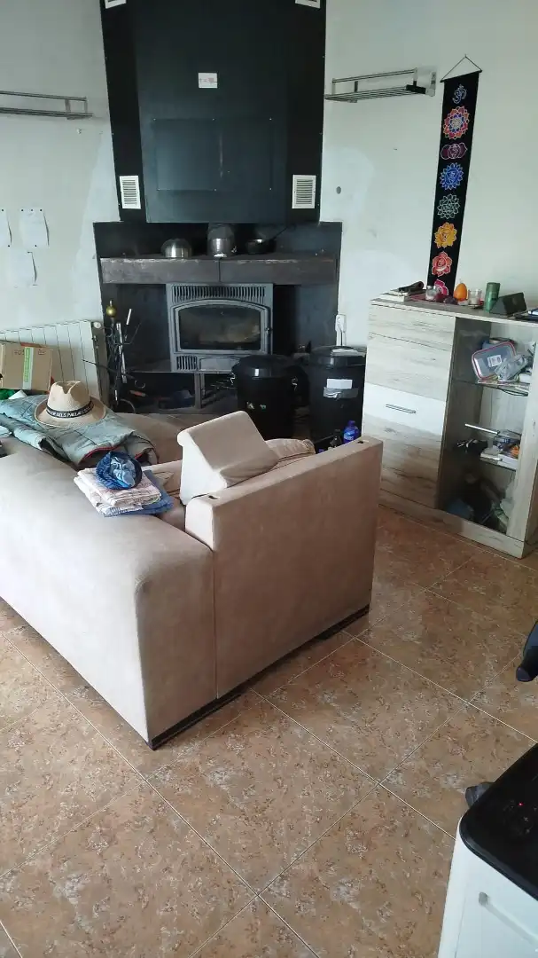 Sala de estar de Casa o chalet en venta en La Pobla de Montornès   con Aire acondicionado, Calefacción y Jardín privado