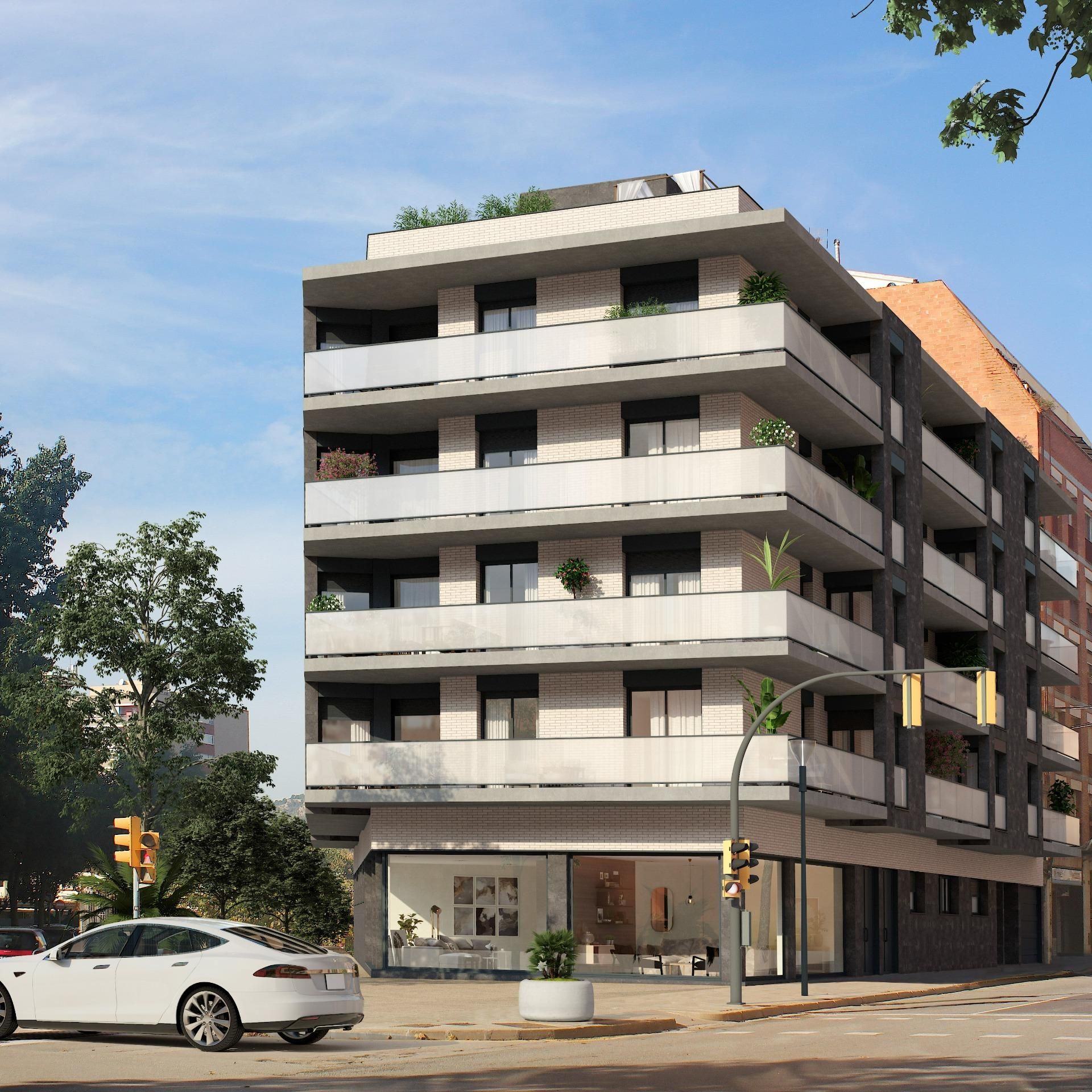 Exterior view of Flat for sale in Molins de Rei  with Air Conditioner, Heating and Terrace