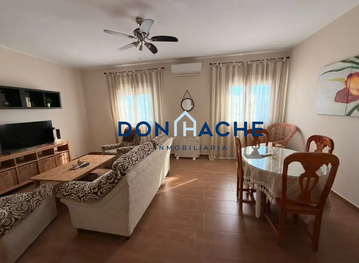 Living room of Flat for rent in Mérida  with Air Conditioner and Furnished