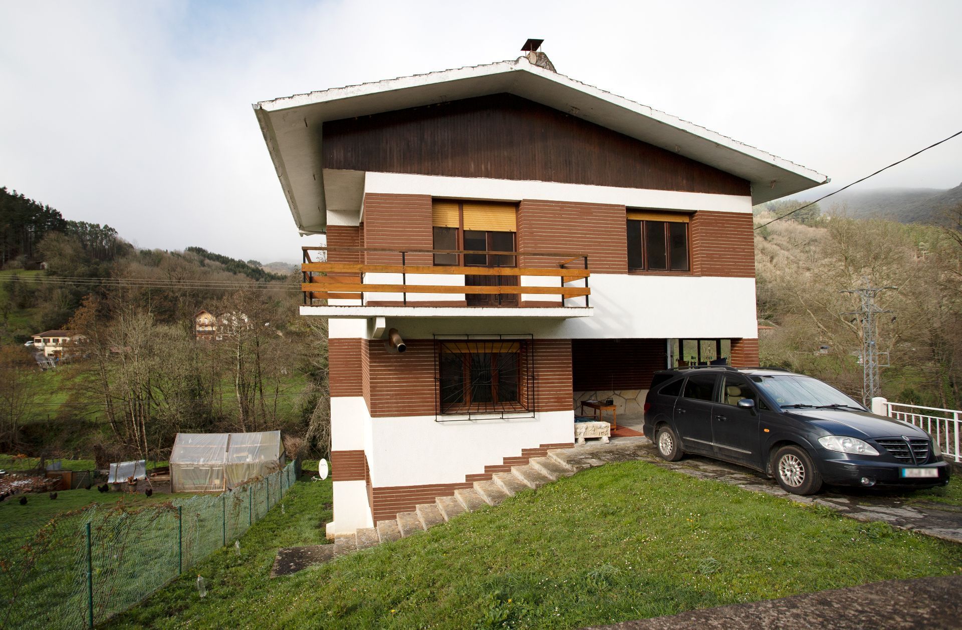 Vista exterior de Casa o xalet en venda en Trucios-Turtzioz amb Calefacció, Jardí privat i Terrassa