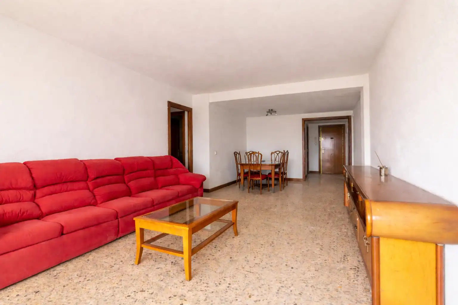 Living room of Attic for sale in Móstoles  with Heating, Terrace and Furnished
