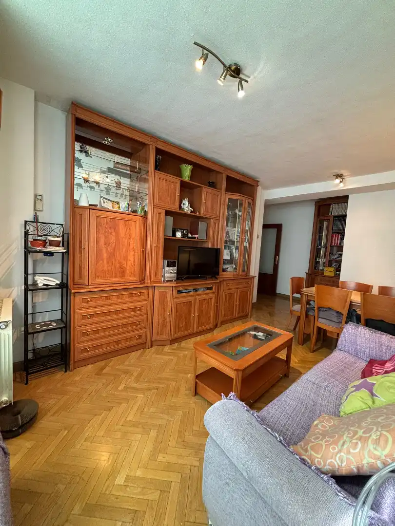 Sala de estar de Piso en venta en Madrid con Aire acondicionado, Calefacción y Parquet