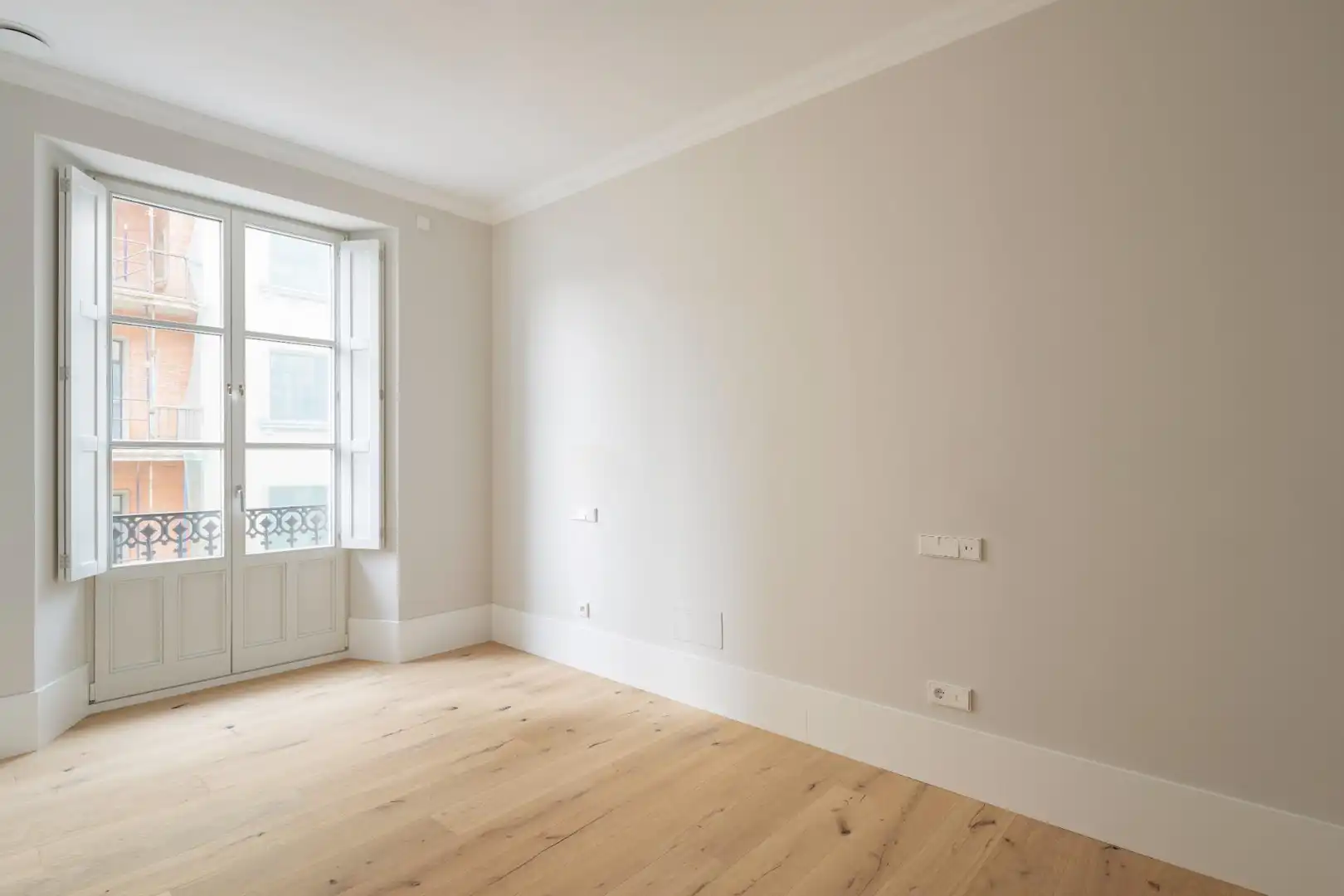 Bedroom of Flat for sale in A Coruña Capital   with Parquet flooring and Balcony