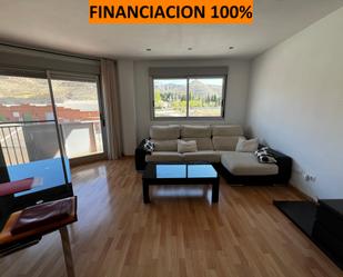 Living room of Attic for sale in Cadrete  with Air Conditioner and Terrace