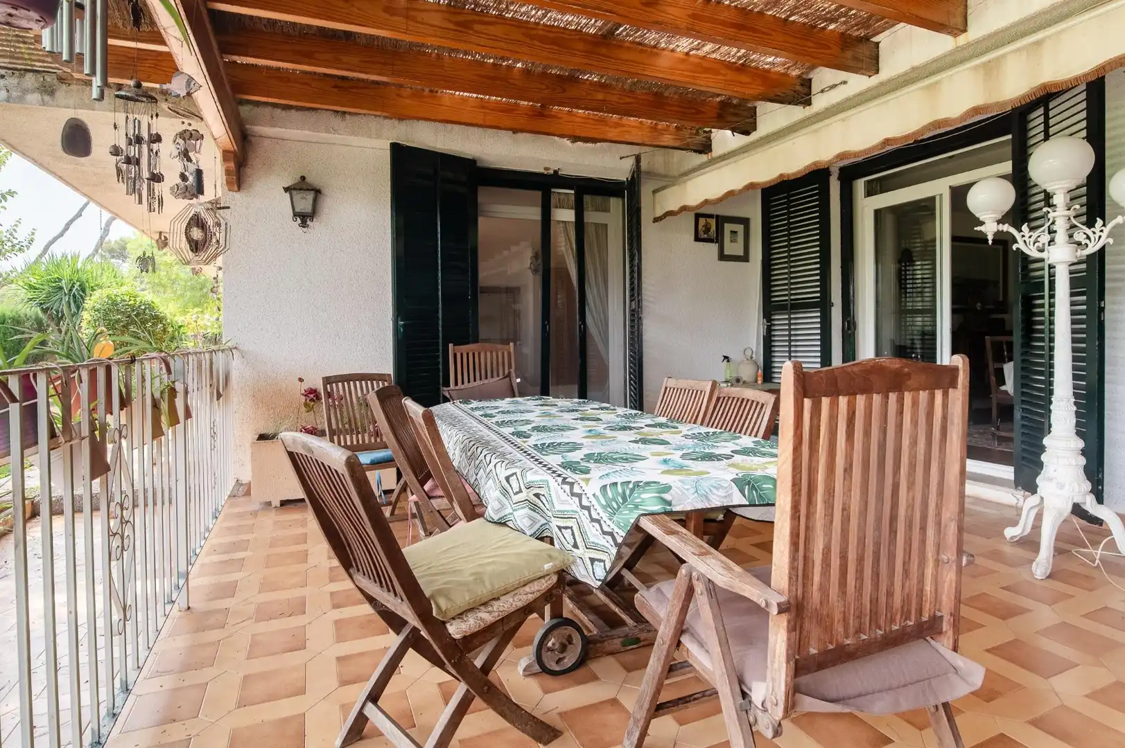 Terrassa de Casa o xalet en venda en Castellón de la Plana / Castelló de la Plana amb Calefacció, Jardí privat i Terrassa