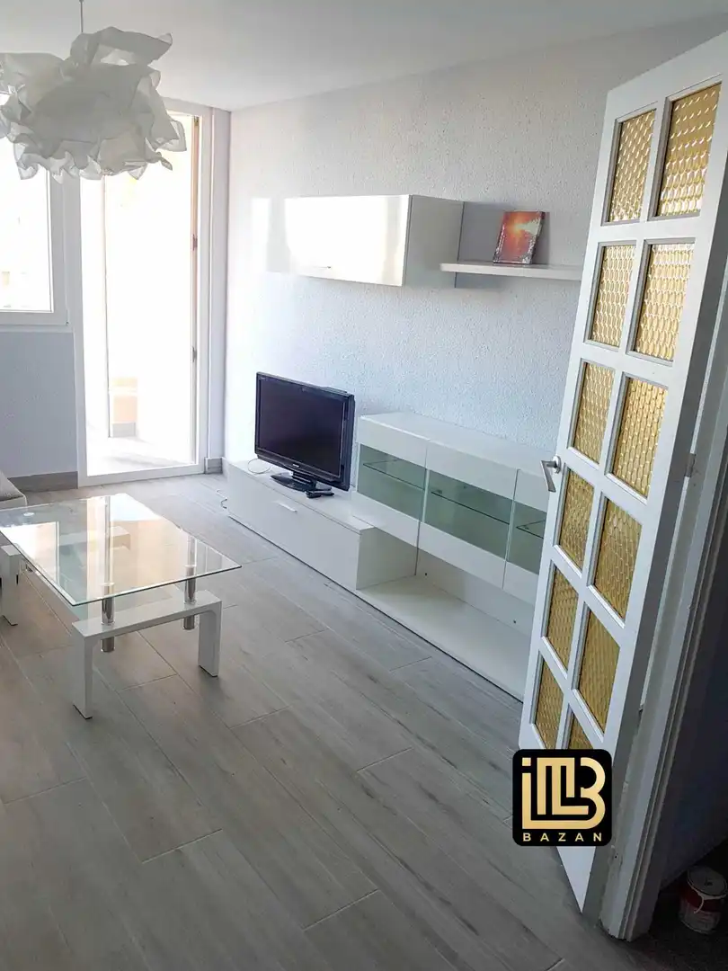 Wohnzimmer von Wohnung zur Miete in Málaga mit Klimaanlage, Heizung und Terrasse