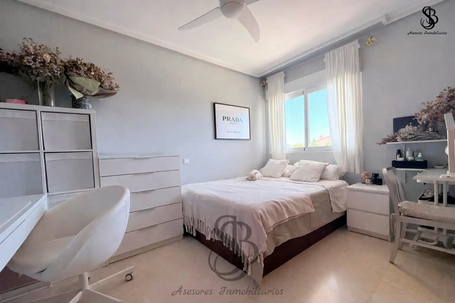 Habitación de Casa adosada en venta en Mutxamel con Aire acondicionado, Calefacción y Jardín privado
