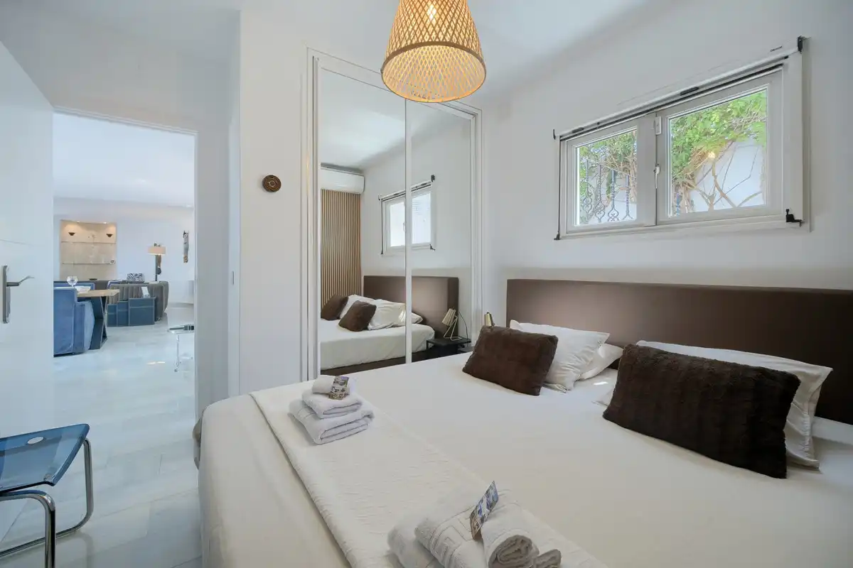 Bedroom of Houses for sale in Mijas  with Air Conditioner, Heating and Private garden