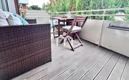 Terrace of Flat for sale in Montgat  with Air Conditioner, Heating and Parquet flooring