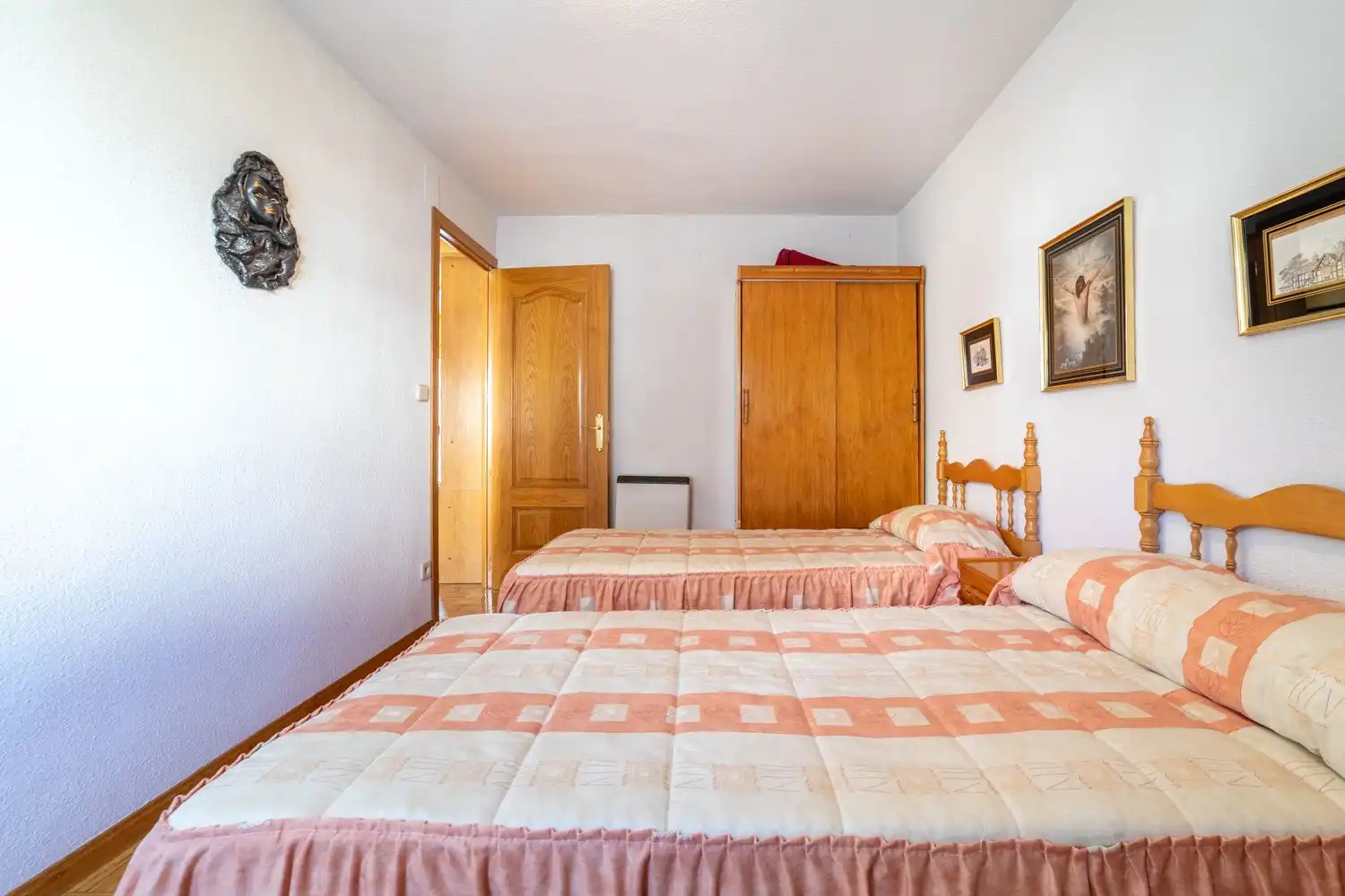 Bedroom of Flat for sale in Madrid  with Heating and Terrace