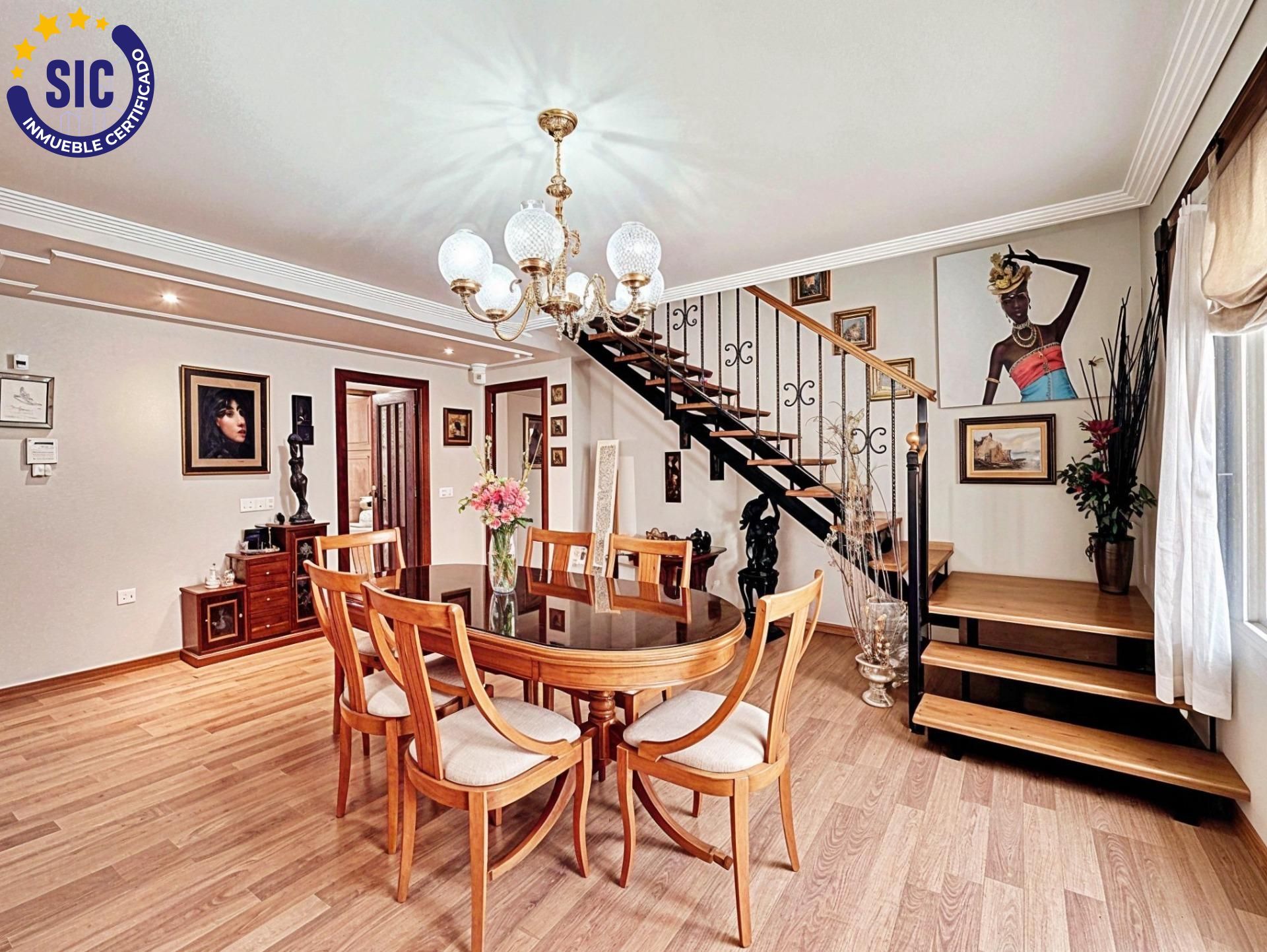 Dining room of Duplex for sale in  Valencia Capital  with Air Conditioner and Balcony