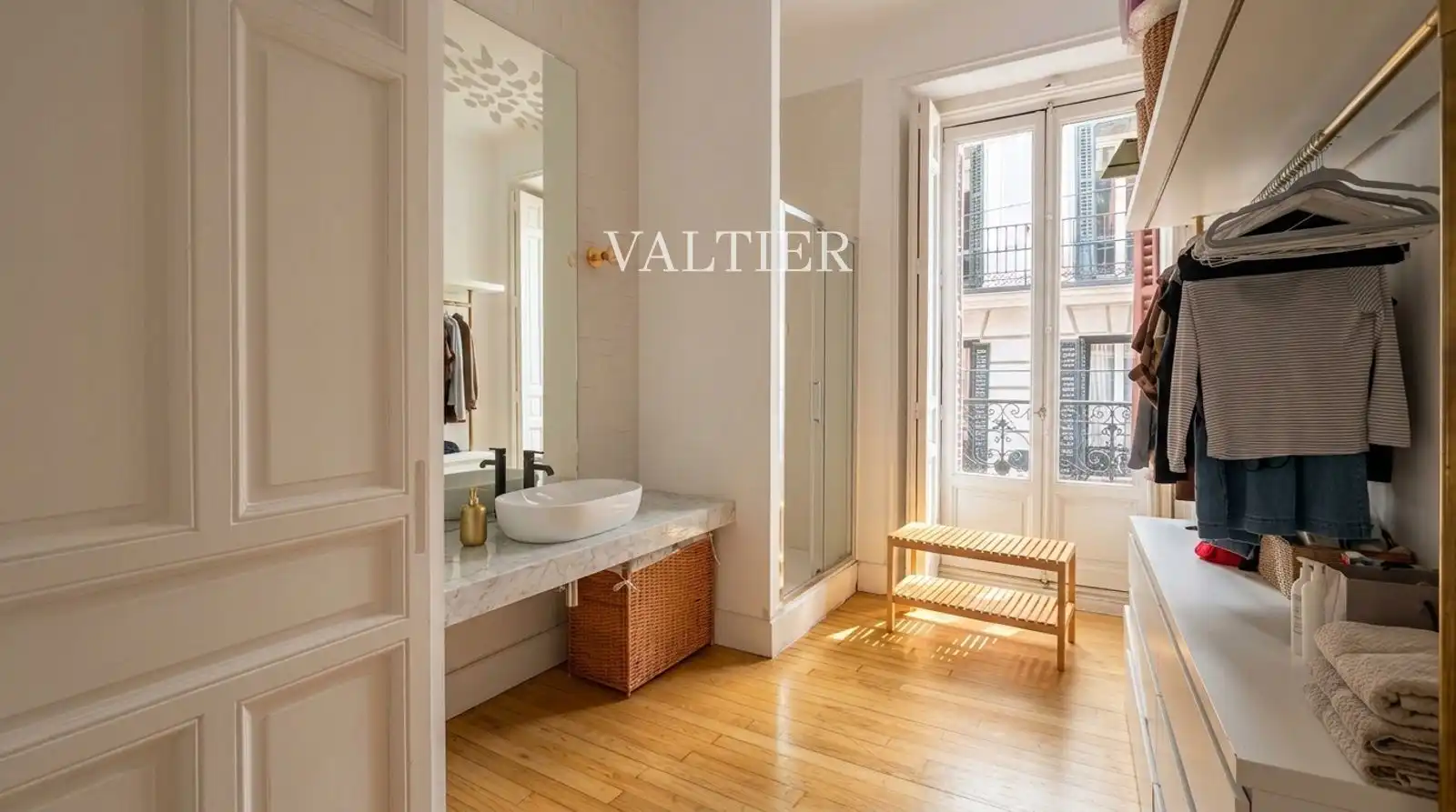 Bedroom of Flat for rent in Madrid  with Air Conditioner, Heating and Terrace