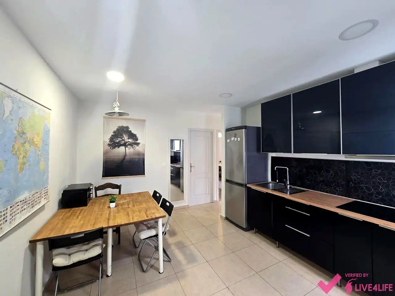 Kitchen of Flat for rent in Sevilla  with Air Conditioner, Terrace and Furnished